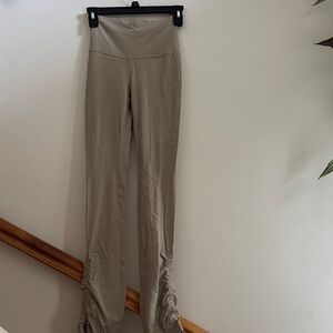 Lululemon Athletica High-Waisted Tan Leggings